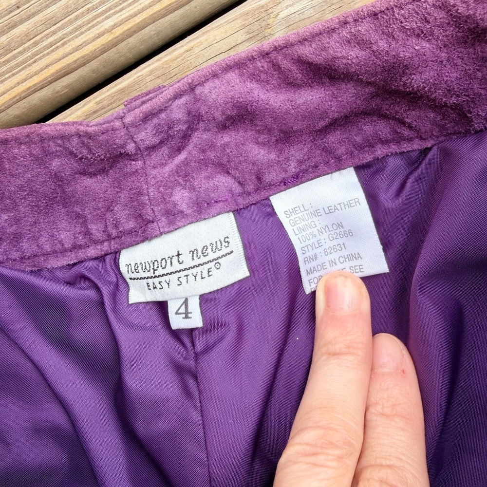 Vintage 100% leather Pants - Picture 11 of 12